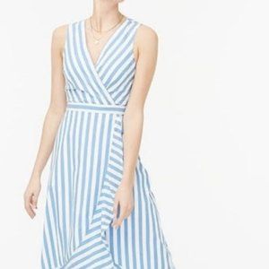 J.Crew Factory Ruffle Plus Size Midi Dress